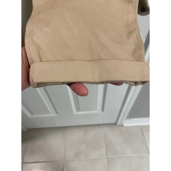 GAP Relaxed Fit Classic Twill Pant - Khaki  Size 6 Preppy Casual - Picture 5 of 8